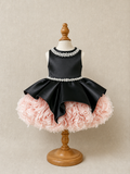 Custom Handmade Dog Dress | Midnight Rose Dress