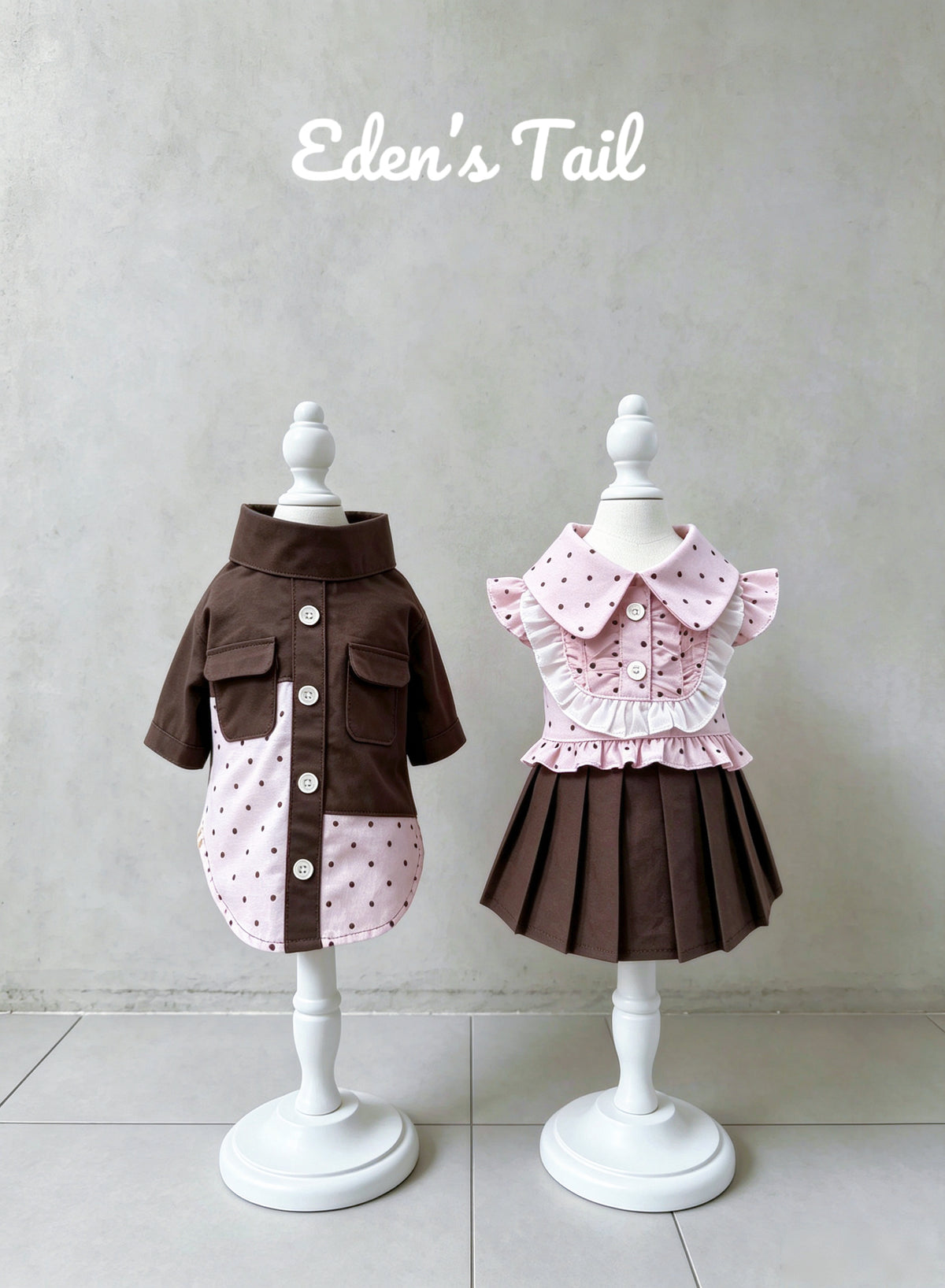 Cocoa Blush Pet Outfit