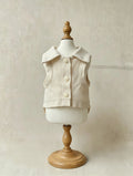 Linen & Cotton Lace Pet Vest