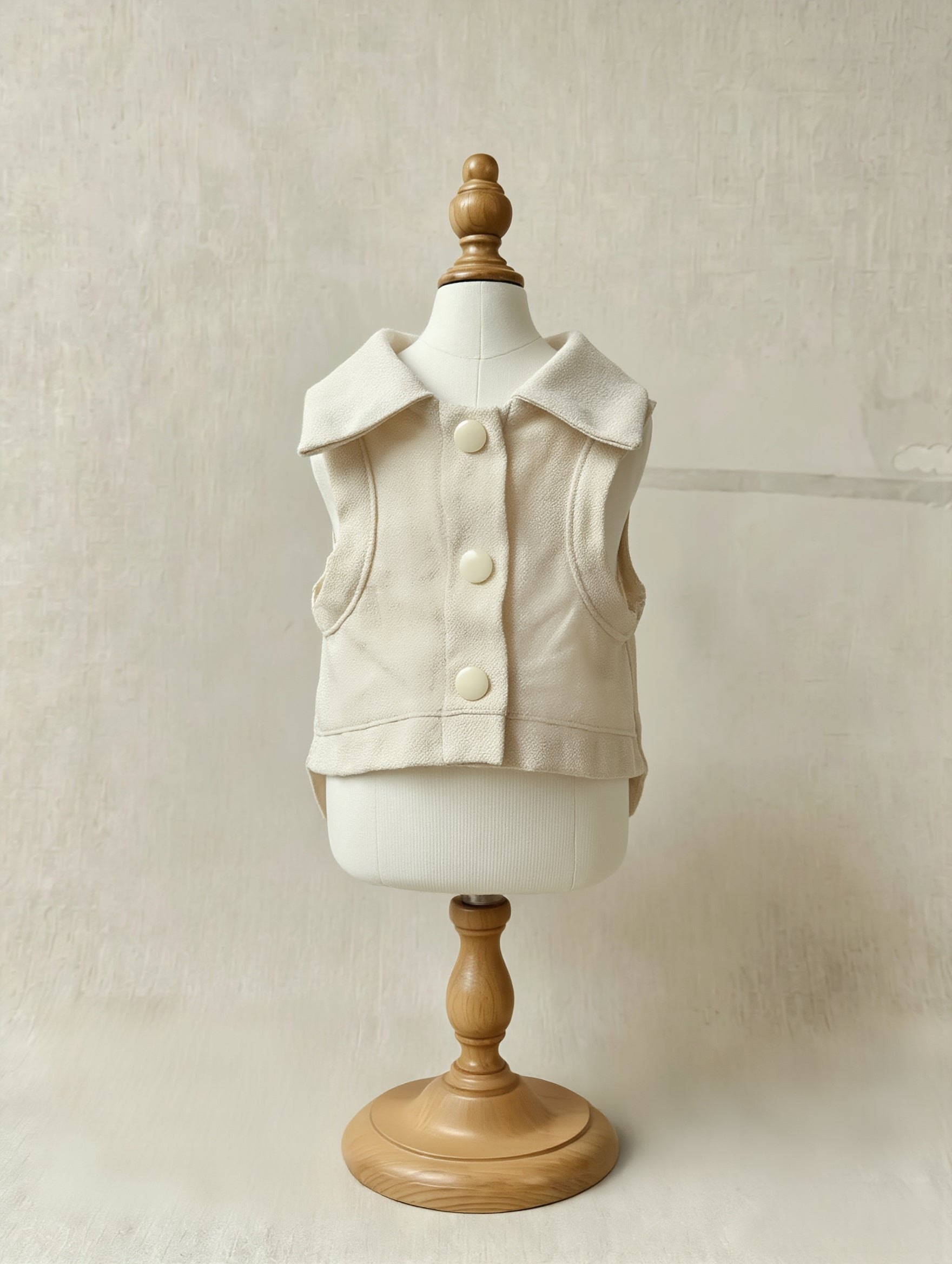 Linen & Cotton Lace Pet Vest