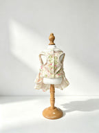 Cute floral dog dress for summer