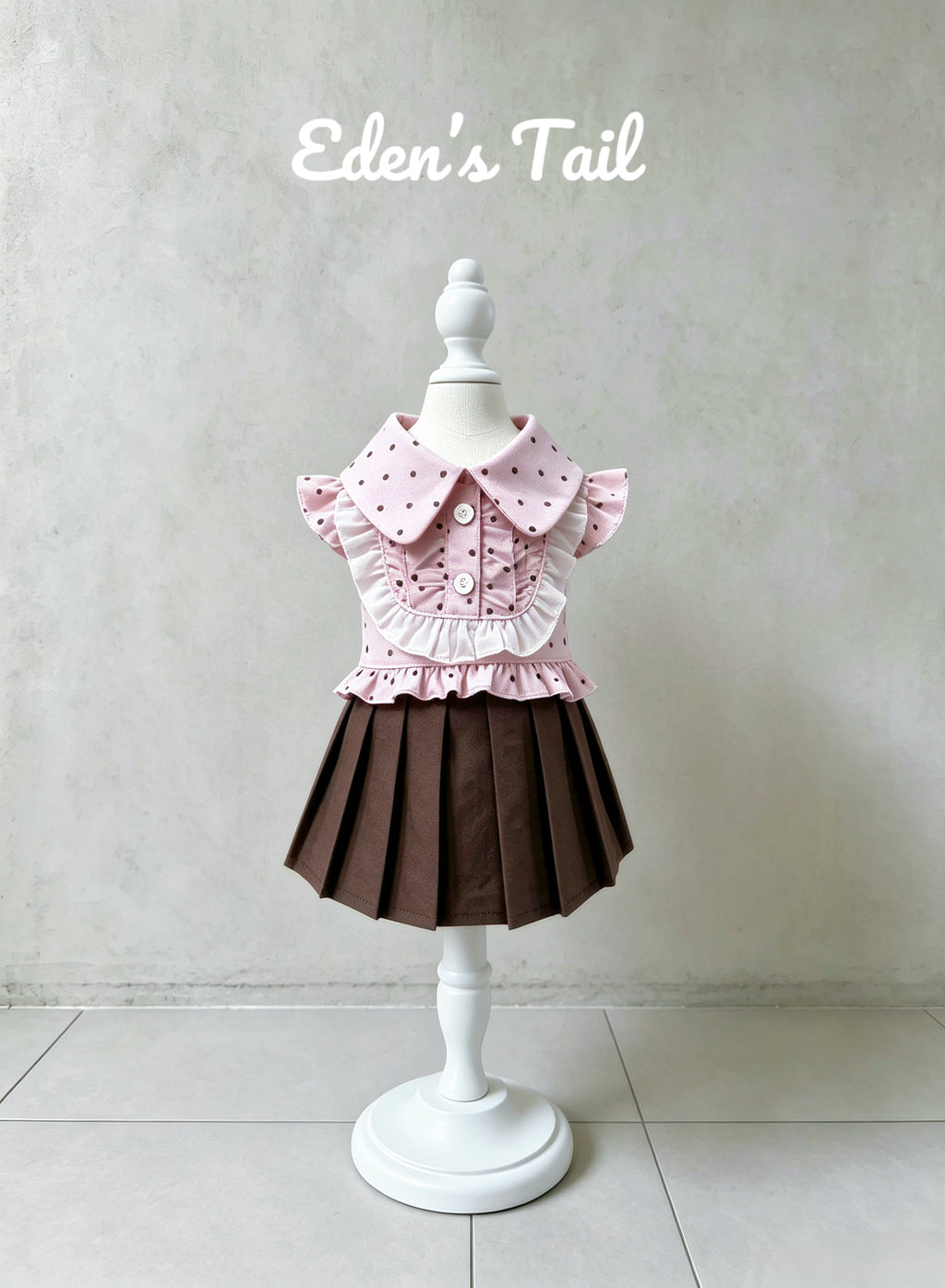 Cocoa Blush Pet Outfit