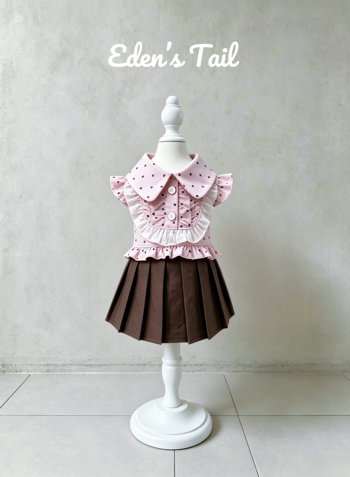 Cocoa Blush Pet Outfit