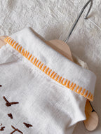Custom Handmade Cotton Linen Dog Shirt | Sunset Island