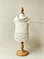 Linen & Cotton Lace Pet Vest