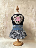 Stylish Leopard Print Pet Dress